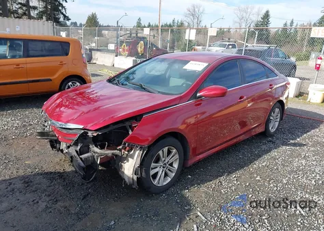 2014 Hyundai Sonata Gls z USA, uszkodzony, nr VIN 5NPEB4AC3EH831941